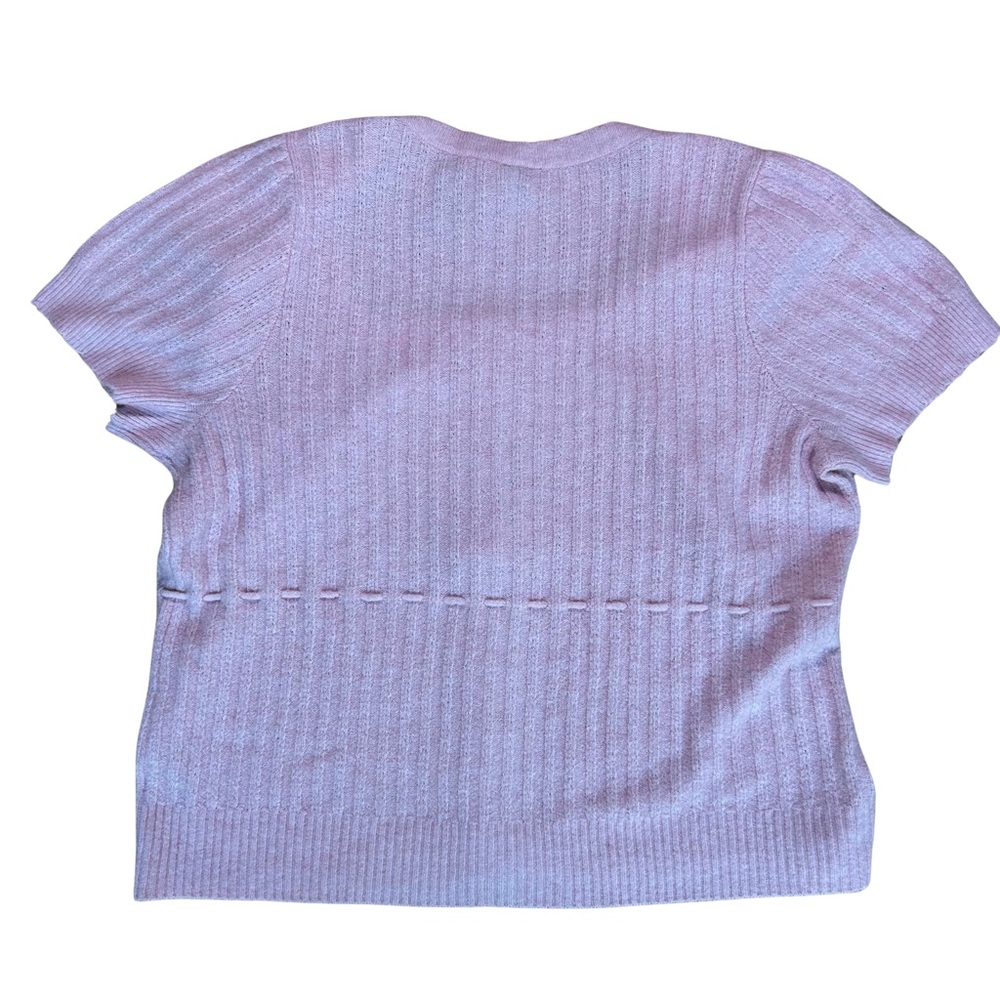 NWT Torrid Pink Vegan Cashmere Pullover Square Neck Sweater - Picture 5 of 5